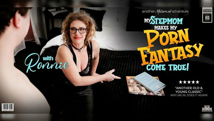 [Mature.nl] - Old Stepmom Ronnie and Young Stepson's Sex Adventure