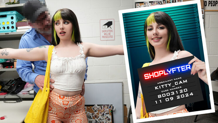 [Shoplyfter] - The Distressed Artist: A Young PAWG’s Adventure - Mike Mancini - Kitty Cam