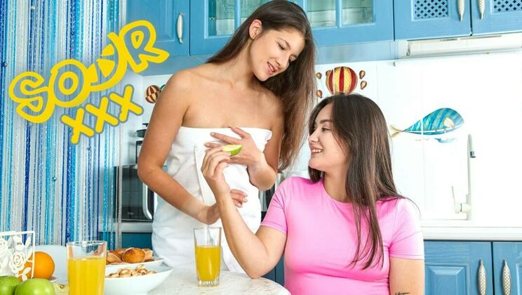 [ClubSweethearts] - Sour and Sweet Lesbian Action with Kamilla and Amelia - Kamilla C - Amelia Ost