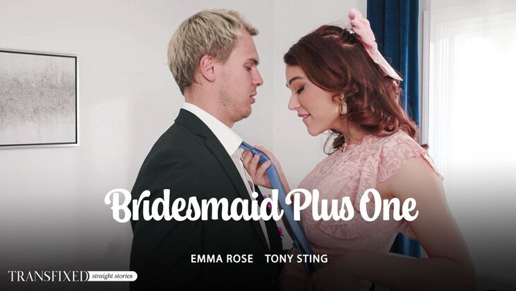 [Transfixed] - Big Titted Shemale Bridesmaid Gets Anal - Emma Rose - Tony Sting