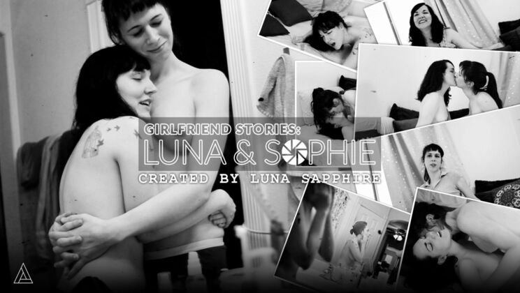 [ModelTime] - Luna & Sophie's Steamy Blowjob & Fuck - Natural Tits & Tattoo - Luna Sapphire - Sophie Ladder