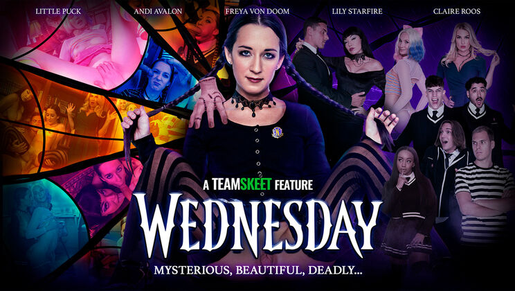 [TeamSkeetFeatures] - Ebony PAWG Little Puck Takes Deepthroat Gagging - Mike Mancini - Freya Von Doom - Ryan Driller - Little Puck - Claire Roos - Rico Hernandez - Lily Starfire - Parker Ambrose - Andi Avalon - Axel Haze