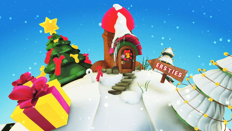 [Ersties] - Face Sitting & Ass Licking in Laney & Olive’s Advent Fun