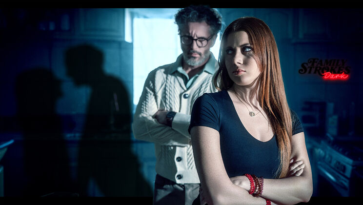 [FamilyStrokes] - Mike Mancini Covers Redhead’s Pussy With Hot Cum - Mike Mancini - Stella Luxx