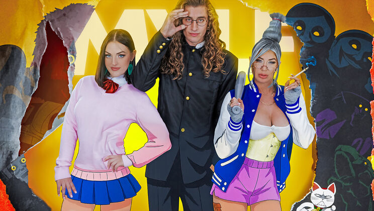 [BadMilfs] - Dick Play & Rubbing to Exorcise Possessed Boyfriend - Lolly Dames - Giovanni - Lucy Lotus