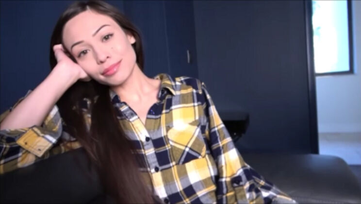 POV Blowjob and Cumshot: Natasha Ty's Big Ass Brunette Style