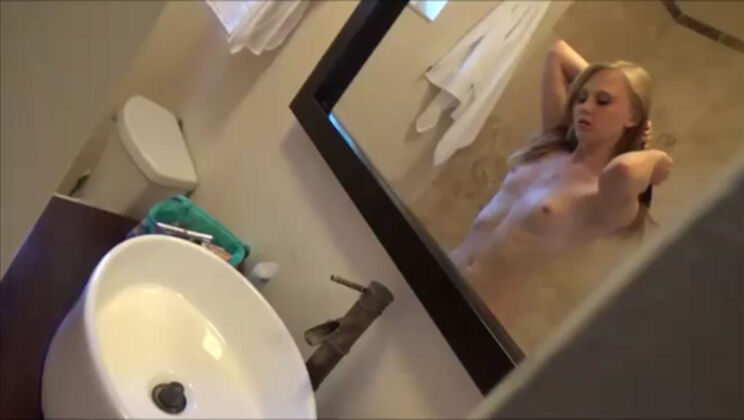 POV with Petite Blonde Lily Rader