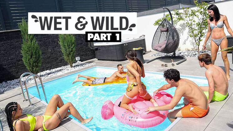 [FamilyScrew] - Natural Tits and Tattooed Babes in Pool - Mia Trejsi - Peter Stallion - Linda Caprice - Nico Vegas - Jack Black - Mini MitziX - Danny Fontana - Lucky Cock