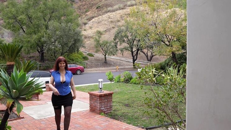 [PornWorld] - MILF Syren De Mer Double Blowjob and DP