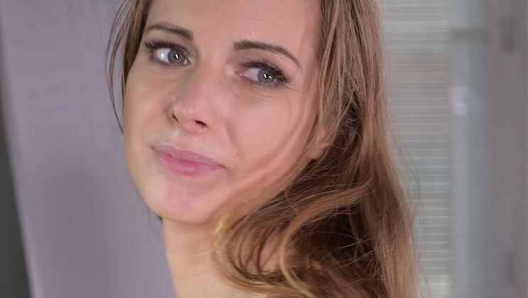 [PornWorld] - Sexy Blonde Officer Kinuski Kakku Pleasures Her Shaved Pussy - Jay Snakes - Kinuski Kakku