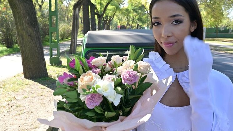 [PornWorld] - Asian Bride Lia Lin Deepthroats and Gets Fucked - Jay Snakes - Lia Lin