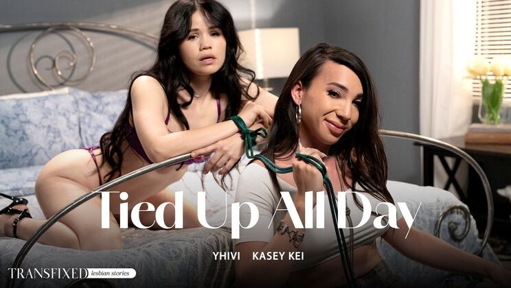 [Transfixed] - Tied Up and Deepthroat Domination - Yhivi - Kasey Kei