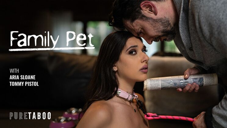 [PureTaboo] - Stepdad Dominates Young Stepdaughter - Tommy Pistol - Aria Sloane