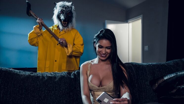 [DigitalPlayground] - Blonde with Shaved Pussy and Brunette Latina Lesbian Sex - Emma Hix - Katana Kombat