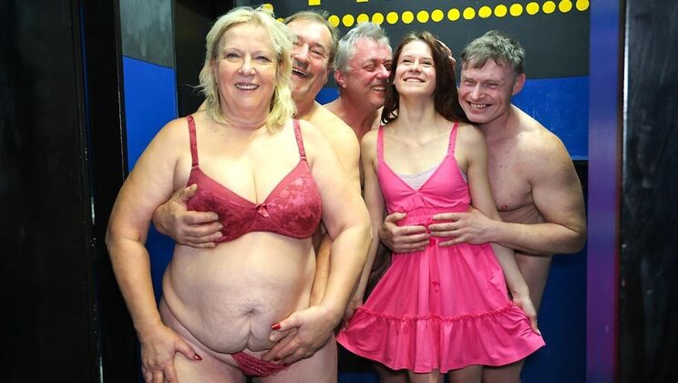[GroupMams] - Secret Grandpa Sex Group: Lingerie, Big Tits, and Cumshot - Murkovski Showl - Dave Heart - Samantha Tits - Bobby Vitas - Rosa Sweetheart