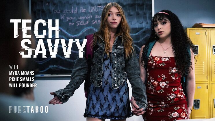 [PureTaboo] - Latina and Redhead Lesbian Threesome with a Shemale - Will Pounder - Myra Moans - Pixie Smalls