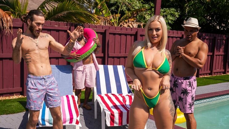 [Dad'sLovePorn] - Stepdad Todd Jones Fucks Thick Blonde Stepdaughter All Night - Elana Bunnz - Todd Jones