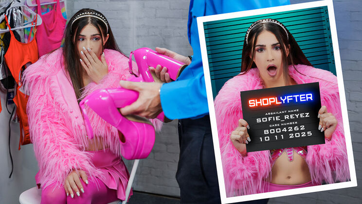 [Shoplyfter] - Older Man Cums on Young Girl's High Heel Shoes - Ryan Mclane - Sofie Reyez