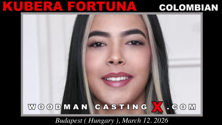 [WoodmanCasting] - Adorable Brunette Kubera Fortuna With A Beautiful Ass - Kubera Fortuna