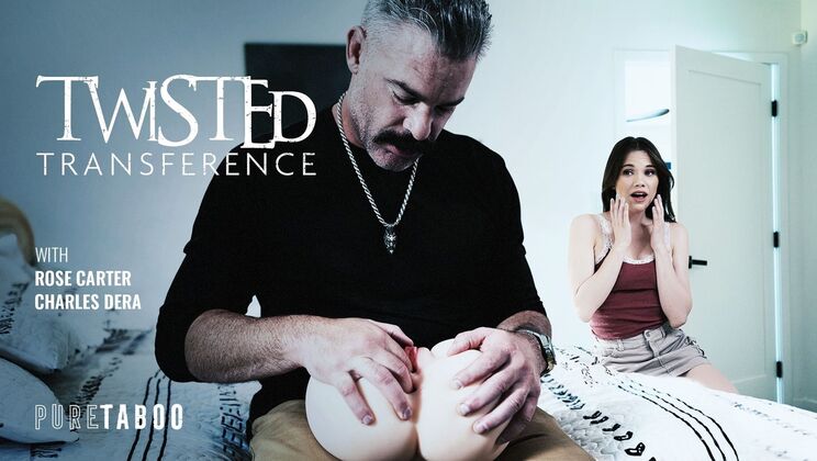 [PureTaboo] - Stepdad Teaches Teen Stepdaughter Rough Sex & Throat Skills - Charles Dera - Rose Carter