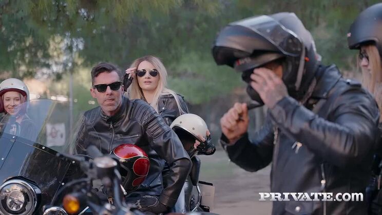 [Private] - Wild Biker Orgy with Blonde Babes and Big Facial Finish - Juan Lucho - Marco Bull - Nata Gold - Amber Kawaii - Alice Ross
