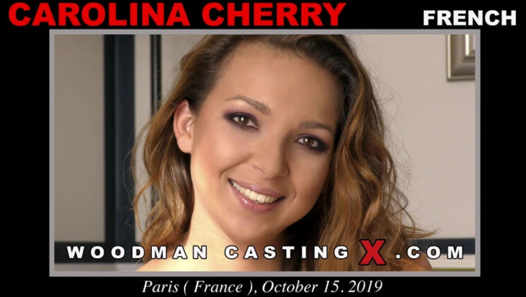 Casting Couch: Skinny Carolina Cherry Gets Spanked and Cumshot