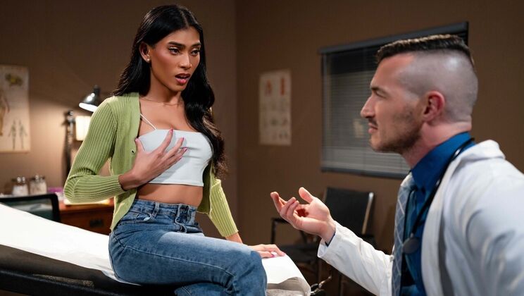 After Hours Sex: American Man Fucks Male-to-Female Trans