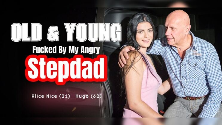 Old Guy Gets Lucky: Teen Alice Nice Licks Balls, Sucks Dick