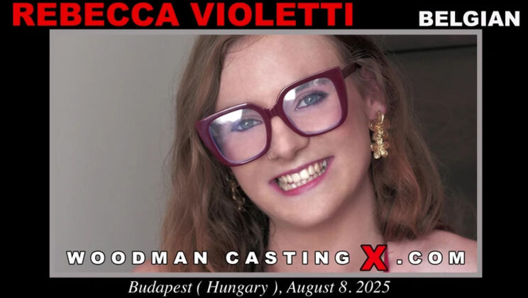 Beautiful Redhead Rebecca Violetti Squirts During Rough Casting Session